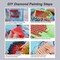 Cardinal Birds Diamond Painting Kit for Adults – DIY Winter Gem Art for Beginners, Home Wall Decor, 16x12 Inch, Perfect Gift for Kids